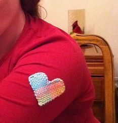 heart on my sleeve cropped