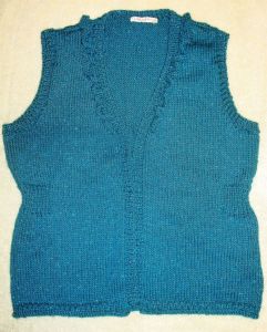 Yvonnes xmas vest 2014  2