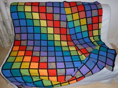 Rainbow throw