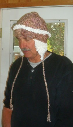 ear flap hats man Randy